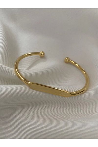 BERS AKSESUAR Unisex Plate Bracelet