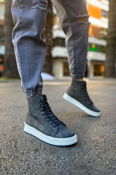 Ramer Ανδρικές Μπότες - CH055 CBT Anthracite Between Model