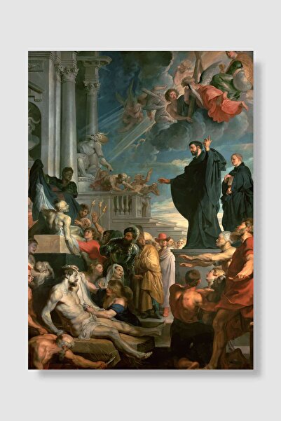 kubdekor Peter Paul Rubens Popart Poster Dekoratif Modern Sanatsal Duvar Poster