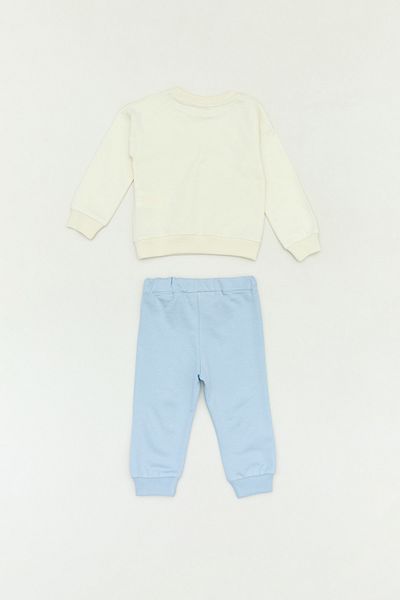 Fulla Moda Unisex Baby Jogger Set - Pocketed, Crew Neck