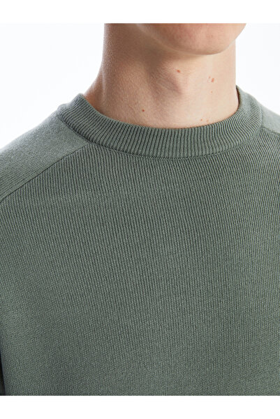 LC Waikiki Crew Neck Long Sleeve Men's Knitwear Sweater - W4Ba27Z8