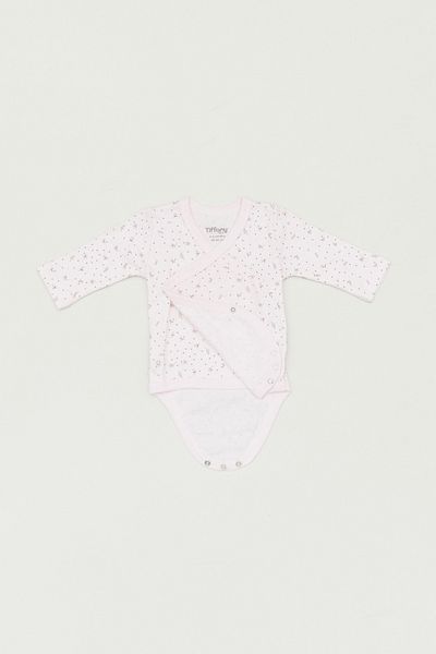 Fulla Moda Printed Double-breasted Bodysuit for Girls
