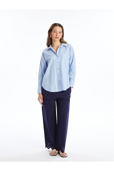 LC Waikiki Cămașă Oxford oversize pentru femei