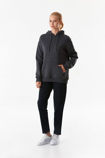 Fulla Moda Φούτερ με κουκούλα Basic Kangaroo Pocket