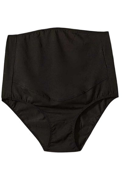 Uniquetrenders Set de 3 chiloți flexibili din bumbac pentru maternitate și postpartum