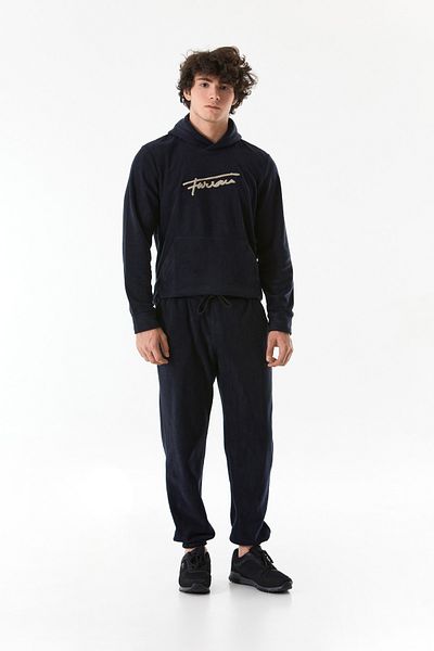 Fulla Moda Pantaloni de sport Polar Jogger - Talie cu șireturi