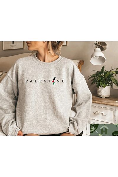 Pink Sky Printed Unisex Oversize Sweatshirt