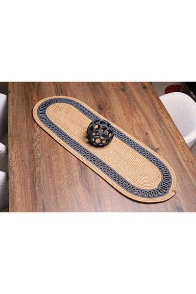 Aven Jute, Wicker, Runner, American Service, Souple, Table Cover, Coffee Table Cover, Decor, Respirator