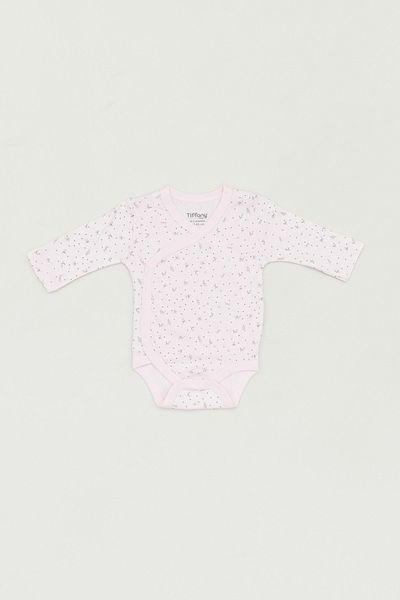 Fulla Moda Girl - Printed Crew Neck Bodysuit