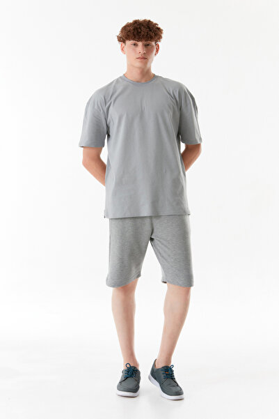 Fulla Moda Λαστιχένια μέση και εμπριμέ σορτς