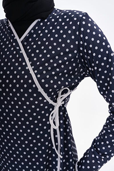 miss ledonna Пунктирована молитвенная одежда с боковыми завязками