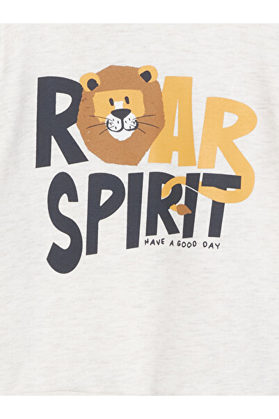 LC Waikiki Mikina a tepláky s potiskem Crew Neck pro chlapečka – sada 2 ks