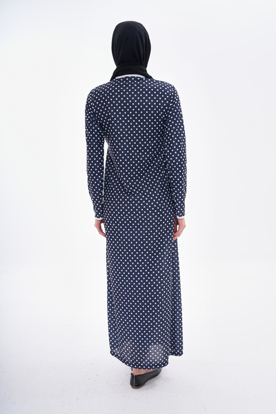 miss ledonna Пунктирована молитвенная одежда с боковыми завязками