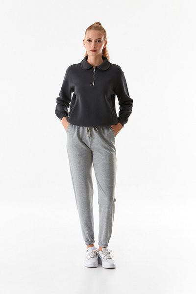 Fulla Moda Pantaloni de sport Jogger cu buzunare și talie elastică