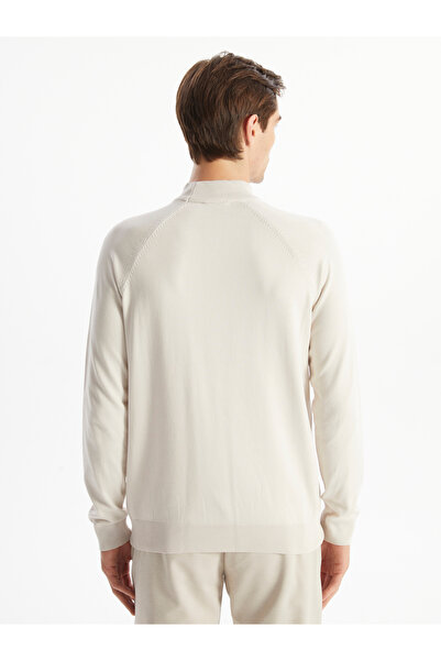 LC Waikiki Ανδρικό πλεκτό πουλόβερ με μακρυμάνικο μισό ζιβάγκο - W40191Z8