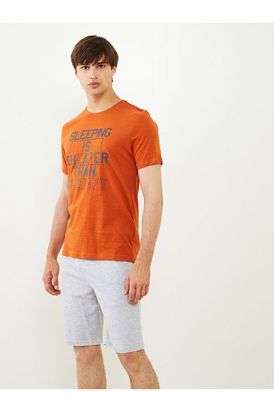 LC Waikiki Standard Fit Men's Pajama Set with Shorts