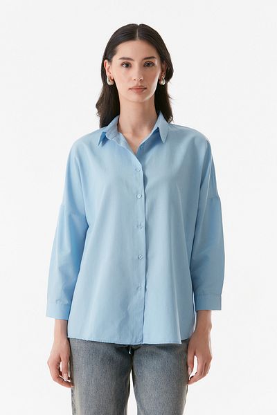 Fulla Moda Oversize Cut Basic Shirt