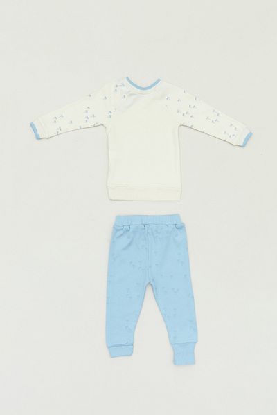 Fulla Moda Boy - Crew Neck and Printed Suit