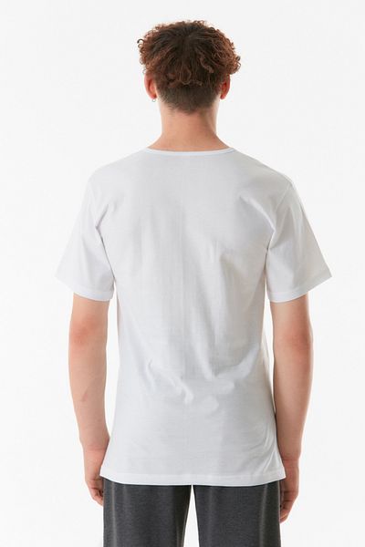 Fulla Moda Σετ 2 Βασικά T-Shirts με λαιμόκοψη