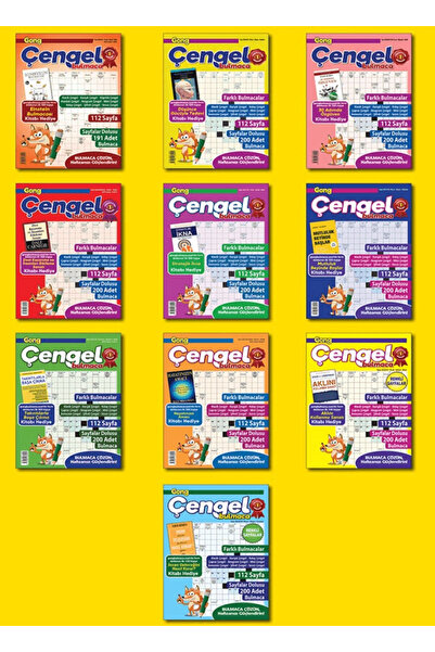 Maxi Yayıncılık Gong Çengel 10’Lu Set / Kolektif / Maxi Yayıncılık / 97726874...