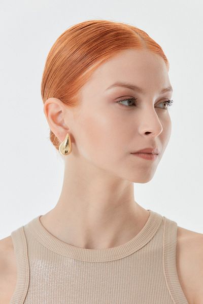 Fulla Moda Water Drop Earrings - Stylish Design