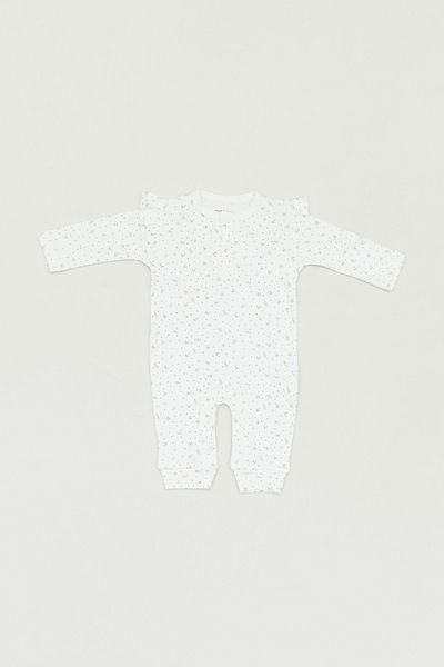 Fulla Moda Crew Neck Printed Girls' Jumpsuit