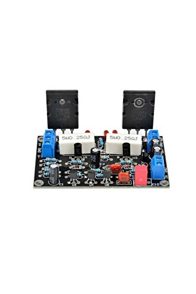 Motorobit 2SC5200 + 2SA1943 100W Mono Amfi Modülü