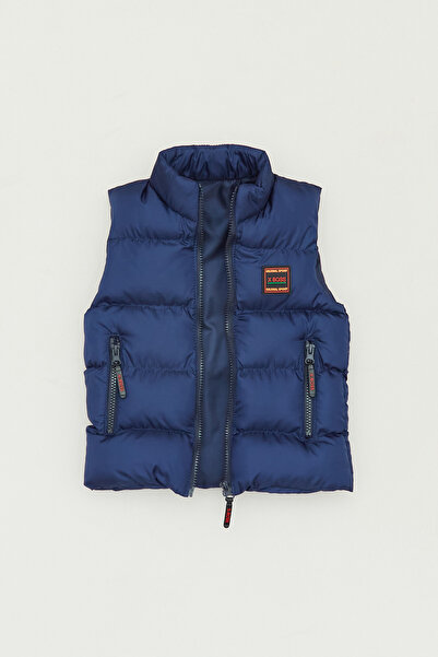 Fulla Moda Vestă pentru copii unisex - cu stemă și fermoar