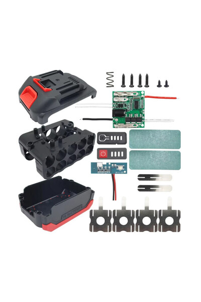 Motorobit Li-ion 18650 5S 21V 10lu Matkap Batarya Kutusu Seti