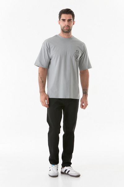 Fulla Moda Παντελόνι Chino με φερμουάρ
