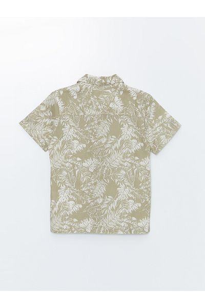 LC Waikiki Mintás rövid ujjú fiú ing