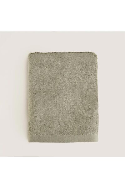 Chakra Solid Yüz Havlusu 50x90 cm Açık Yeşil