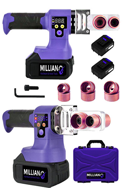 Millian Italy Teknoloji 2 Akülü 320 Derece Profesyonel PPRC Plastik Boru Kayn...