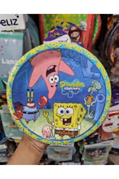 Orca Sünger bob Sponge Bob tabak  8li