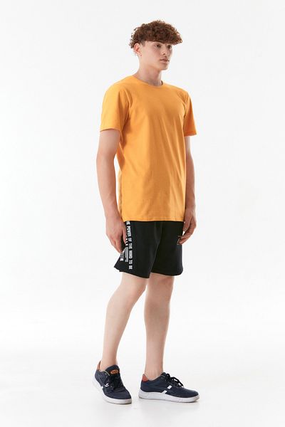 Fulla Moda Σορτς με στάμπα με κορδόνια