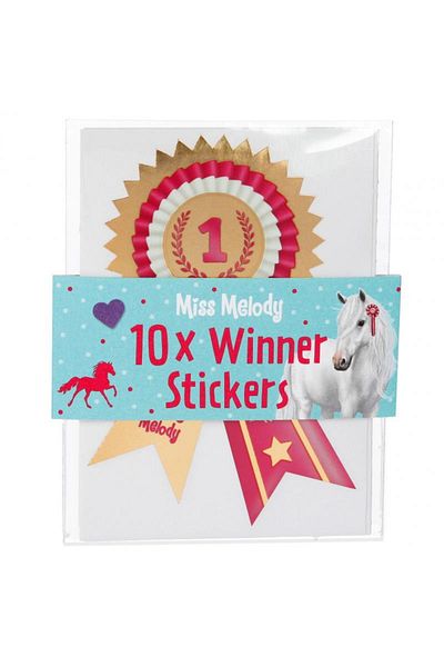 Top Model TOPModel Miss Melody Winner Stickers