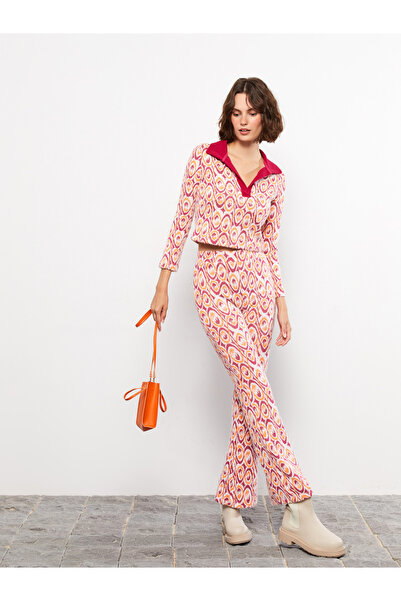 LC Waikiki Standard Fit Patterned Women's Knitwear Pants