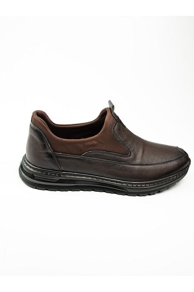 BABALİ Daddy 250 Restfull Brown Δερμάτινα Ανδρικά Casual Παπούτσια