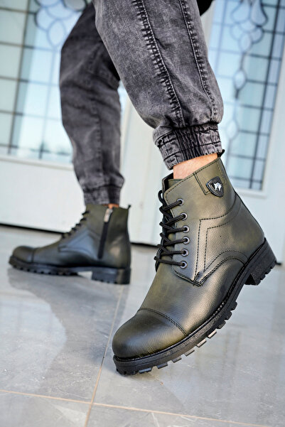 tomıross Thomas Garantili Su & Soğuk Geçirmez Kışlık Fermuarlı Bot Kauçuk Taban Sağlam THOMAS-254