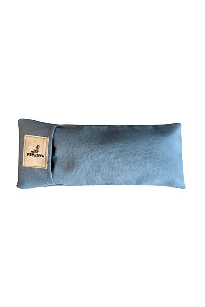 PETARYA Lavandă - Pernă pentru ochi albastru umplută cu hrișcă