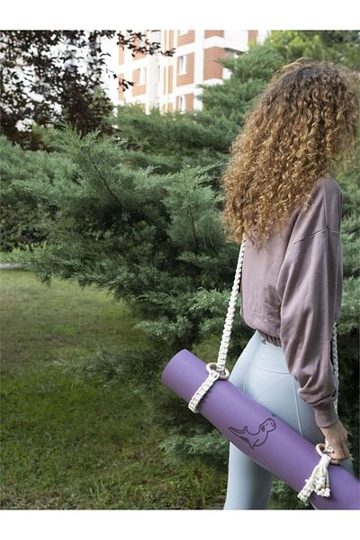 PETARYA Macrame Mat Carrying Hanger