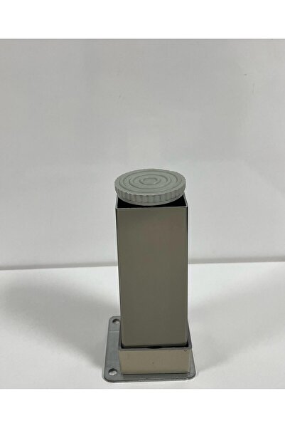 EROĞLU KARE 12CM AYARLI AYAK  İNOX