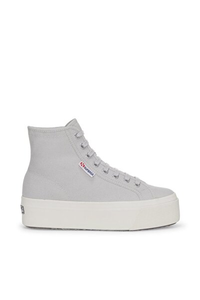 Superga 2708 Hi Top Women's Gray High Top Sneaker