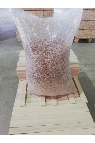 WOODMONT ahşap kedi kumu yuzdeyuz çam pelet 6mm 10 kg