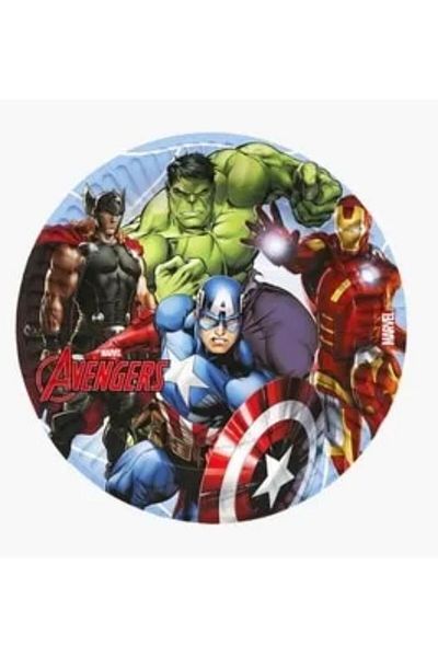 Orca Avengers 8-Piece Cardboard Plate Set