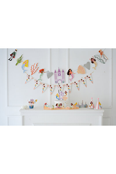 Partifabrik Комплект за парти с тема русалка