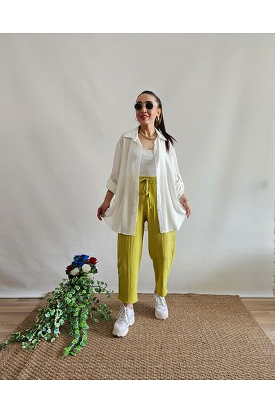 Altı Üstü Butik Cămașă Crinkle