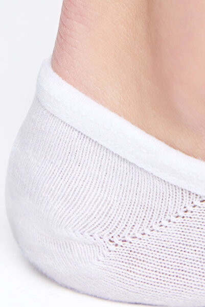 Oysho 3 pairs of high-cut cotton blend invisible sports socks