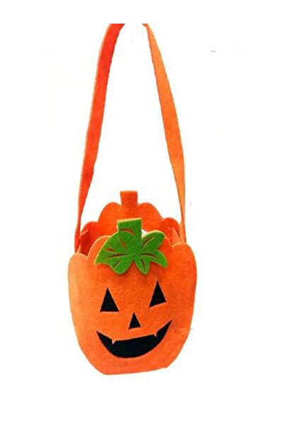 ENJOY BEBE TEKSTİL Bal Kabağı Çanta Cadılar Bayramı