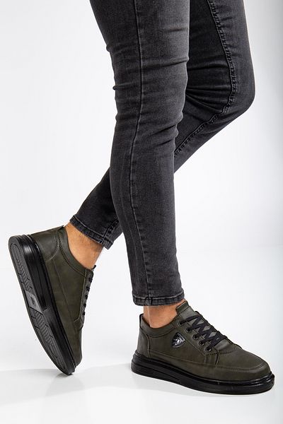 BY ERG SHOES Ανδρικά καθημερινά εύκαμπτα άνετα και εύκολα στη χρήση ραμμένα ελαφριά αθλητικά παπούτσια για περπάτημα
